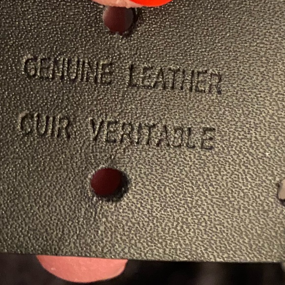 Cuir veritable King size Leather Belt - Picture 5 of 17